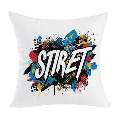 Alphabet Printed Sofa Pillow Case No Core Print On Your Demand, 35x35cm, 40x40cm, 45x45cm, 50x50cm, 60x60cm