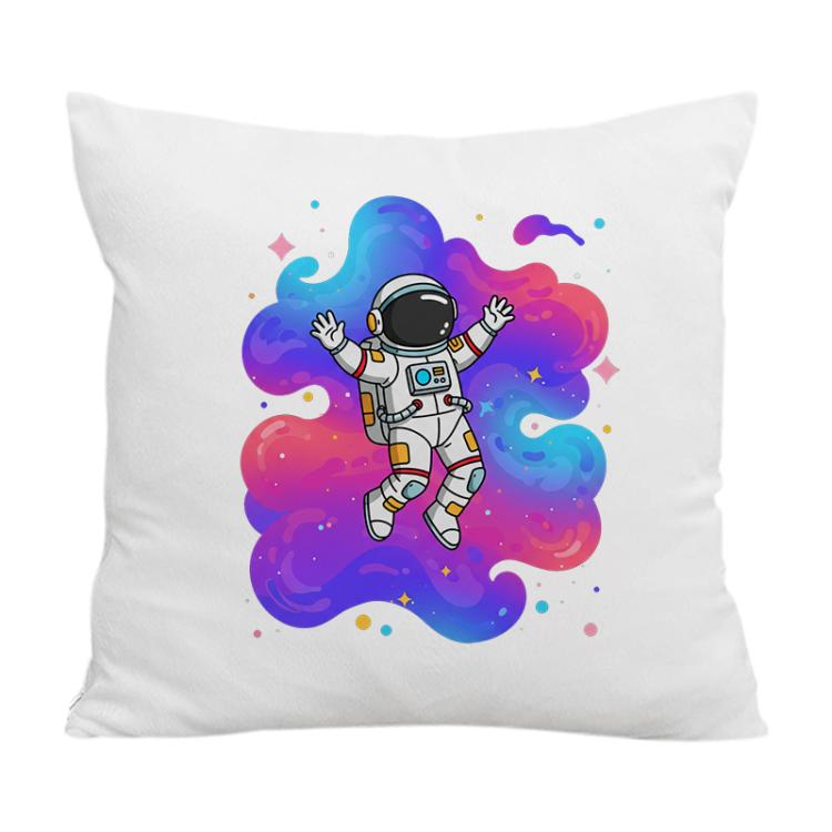 Astronaut Printed Sofa Pillow Case No Core Print On Your Demand, 35x35cm, 40x40cm, 45x45cm, 50x50cm, 60x60cm