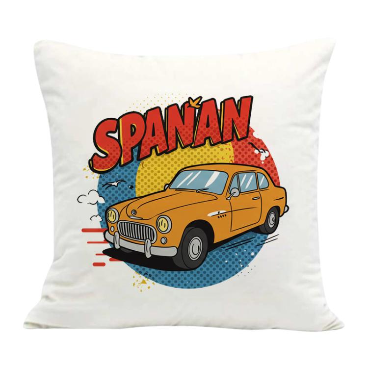 Car Printed Sofa Pillow Case No Core Print On Your Demand, 35x35cm, 40x40cm, 45x45cm, 50x50cm, 60x60cm
