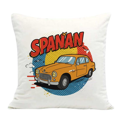 Car Printed Sofa Pillow Case No Core Print On Your Demand, 35x35cm, 40x40cm, 45x45cm, 50x50cm, 60x60cm