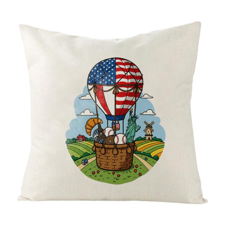Balloon Printed Sofa Pillow With Core Print On Your Demand, 35x35cm, 40x40cm, 45x45cm, 50x50cm, 60x60cm