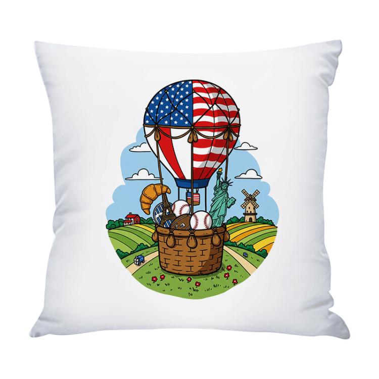 Balloon Printed Sofa Pillow With Core Print On Your Demand, 35x35cm, 40x40cm, 45x45cm, 50x50cm, 60x60cm
