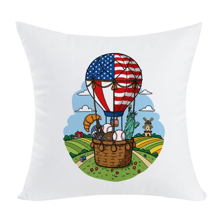 Balloon Printed Sofa Pillow With Core Print On Your Demand, 35x35cm, 40x40cm, 45x45cm, 50x50cm, 60x60cm