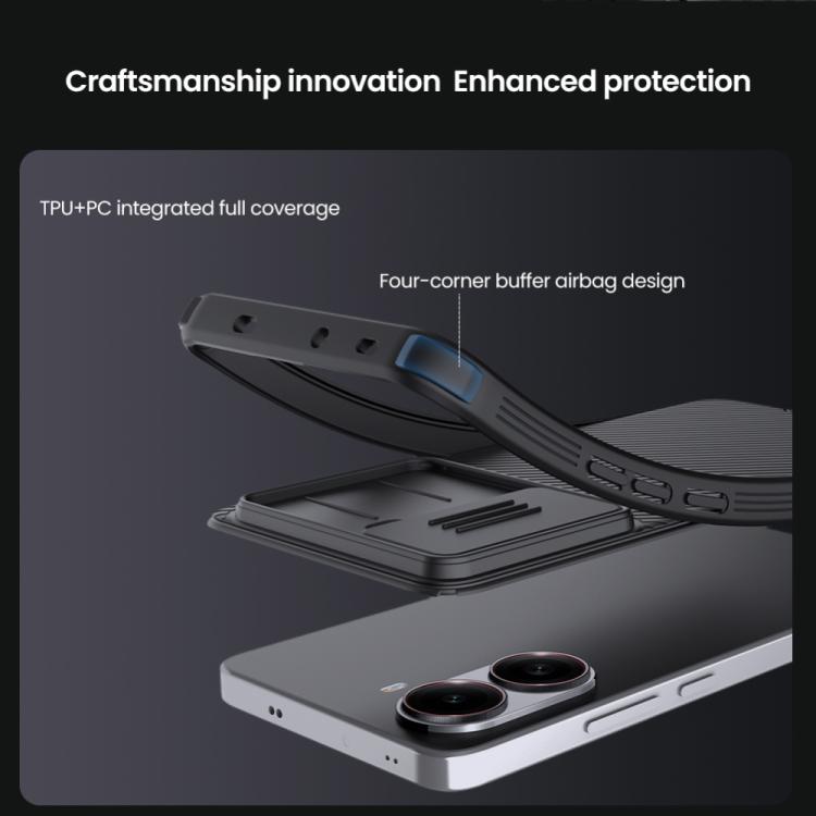 NILLKIN CamShield Pro Magnetic PC Phone Case, For Redmi Turbo 4