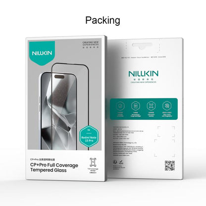 NILLKIN CP+Pro 9H Explosion-proof Tempered Glass Film, For Redmi Note 15 Pro 5G Global 163.6mm