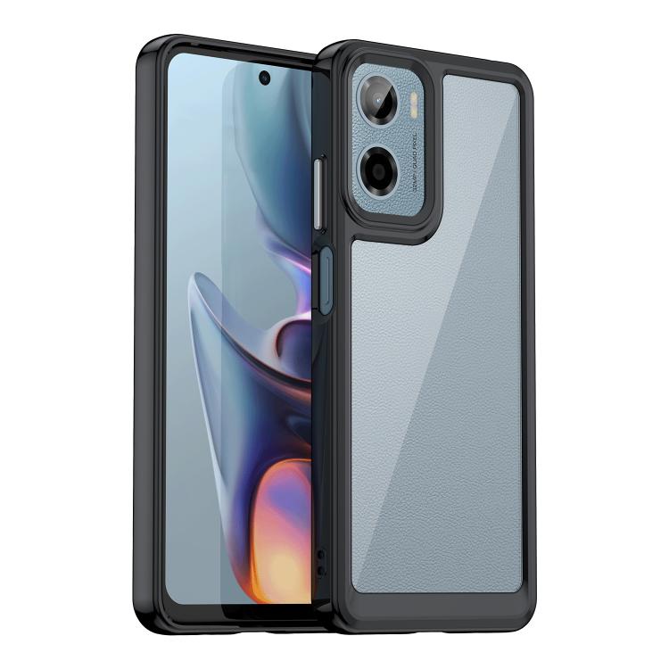 Colorful Series Acrylic Hybrid TPU Phone Case, For Motorola Edge 60 Fusion, For Motorola Moto G Stylus 5G 2025, For Motorola Moto E15, For Motorola Moto G05, For Motorola Moto G15