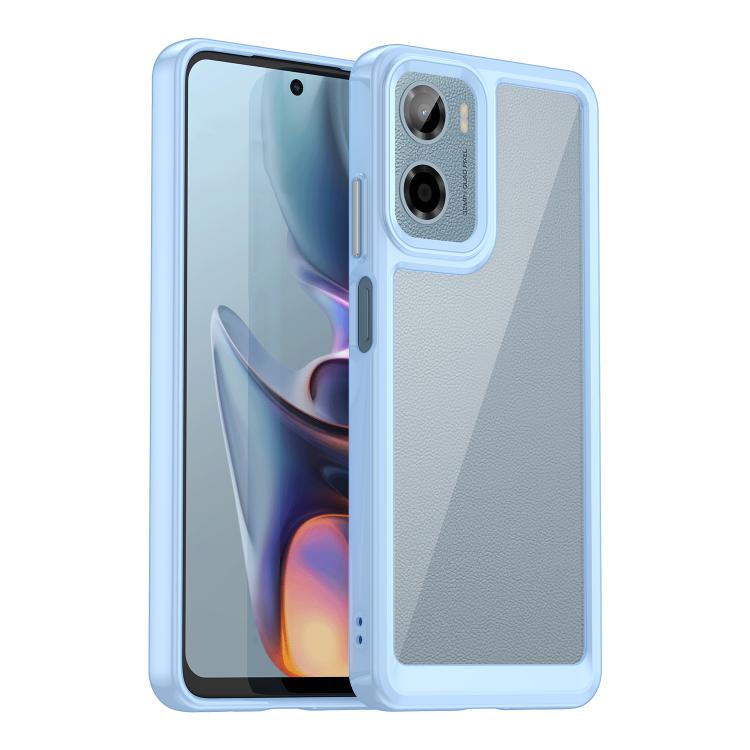 Colorful Series Acrylic Hybrid TPU Phone Case, For Motorola Edge 60 Fusion, For Motorola Moto G Stylus 5G 2025, For Motorola Moto E15, For Motorola Moto G05, For Motorola Moto G15