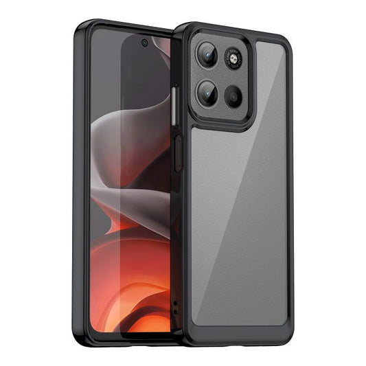 Colorful Series Acrylic Hybrid TPU Phone Case, For Motorola Moto G15