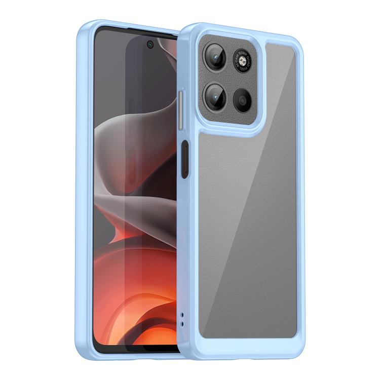 Colorful Series Acrylic Hybrid TPU Phone Case, For Motorola Edge 60 Fusion, For Motorola Moto G Stylus 5G 2025, For Motorola Moto E15, For Motorola Moto G05, For Motorola Moto G15