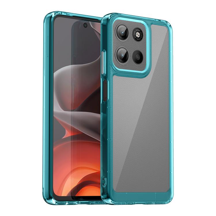 Colorful Series Acrylic Hybrid TPU Phone Case, For Motorola Edge 60 Fusion, For Motorola Moto G Stylus 5G 2025, For Motorola Moto E15, For Motorola Moto G05, For Motorola Moto G15