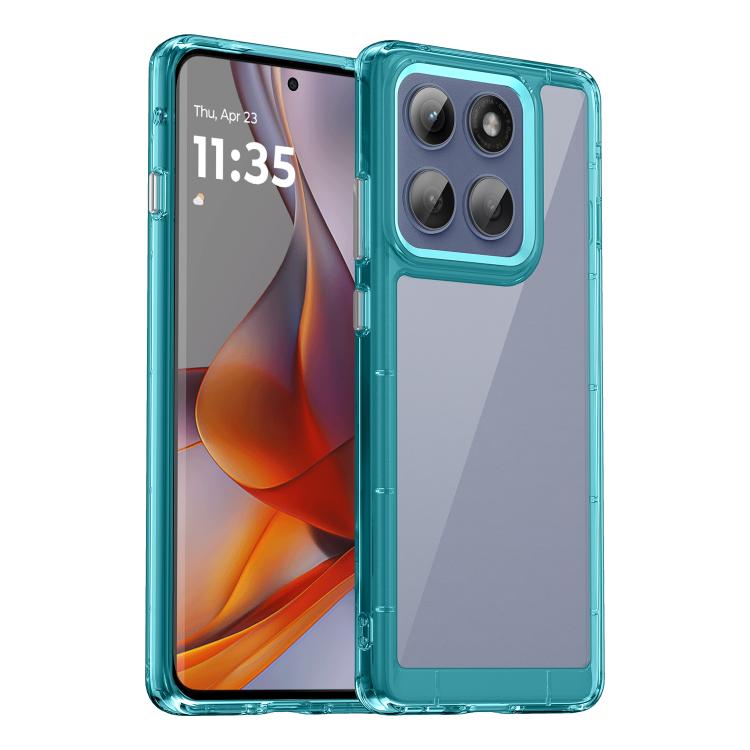 Colorful Series Acrylic Hybrid TPU Phone Case, For Motorola Moto G56 5G, For Motorola Edge 60 Pro, For Motorola Edge 60 Stylus, For Motorola Edge 5G 2025, For Motorola Edge 60 Fusion, For Motorola Moto G Stylus 5G 2025, For Motorola Moto E15           ...