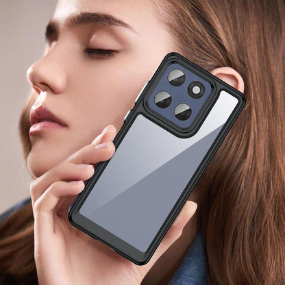Colorful Series Acrylic Hybrid TPU Phone Case, For Motorola Edge 60 Fusion, For Motorola Moto G Stylus 5G 2025, For Motorola Moto E15, For Motorola Moto G05, For Motorola Moto G15