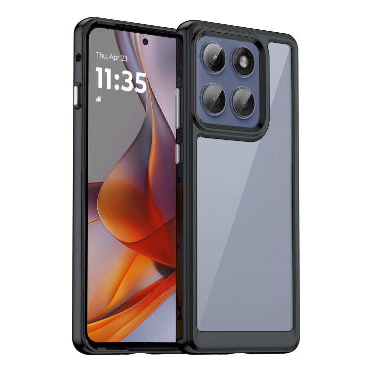 Colorful Series Acrylic Hybrid TPU Phone Case, For Motorola Moto G56 5G, For Motorola Edge 60 Pro, For Motorola Edge 60 Stylus, For Motorola Edge 5G 2025, For Motorola Edge 60 Fusion, For Motorola Moto G Stylus 5G 2025, For Motorola Moto E15           ...