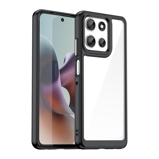 Colorful Series Acrylic Hybrid TPU Phone Case, For Motorola Moto G56 5G, For Motorola Edge 60 Pro, For Motorola Edge 60 Stylus, For Motorola Edge 5G 2025, For Motorola Edge 60 Fusion, For Motorola Moto G Stylus 5G 2025, For Motorola Moto E15           ...