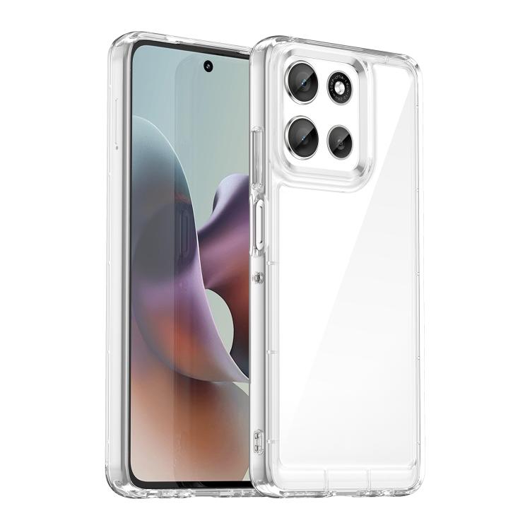 Colorful Series Acrylic Hybrid TPU Phone Case, For Motorola Moto G56 5G, For Motorola Edge 60 Pro, For Motorola Edge 60 Stylus, For Motorola Edge 5G 2025, For Motorola Edge 60 Fusion, For Motorola Moto G Stylus 5G 2025, For Motorola Moto E15           ...