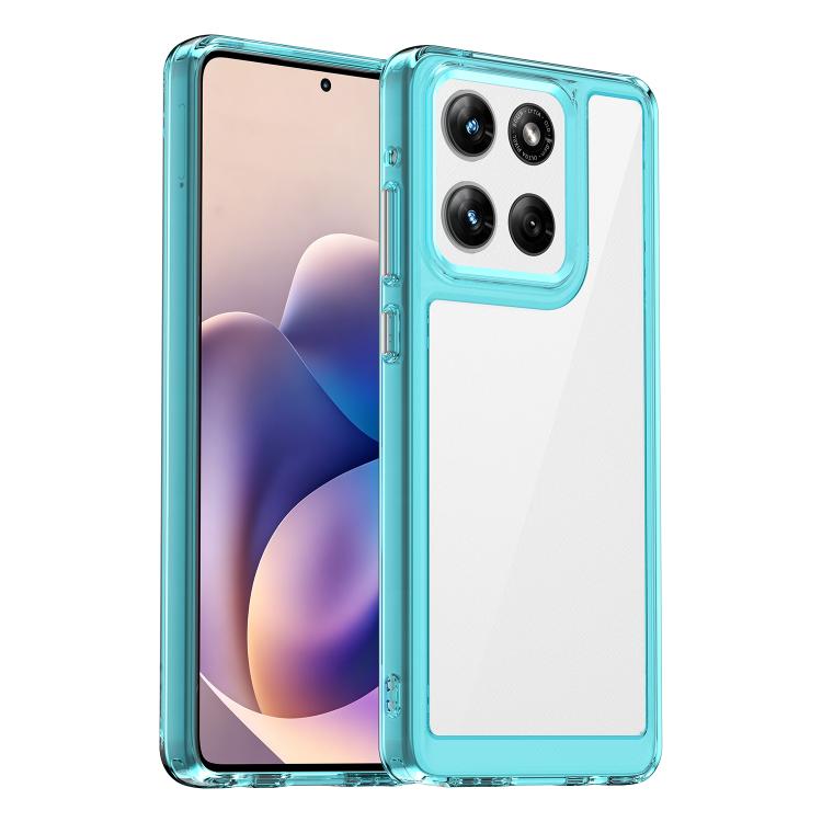 Colorful Series Acrylic Hybrid TPU Phone Case, For Motorola Edge 60 Fusion, For Motorola Moto G Stylus 5G 2025, For Motorola Moto E15, For Motorola Moto G05, For Motorola Moto G15