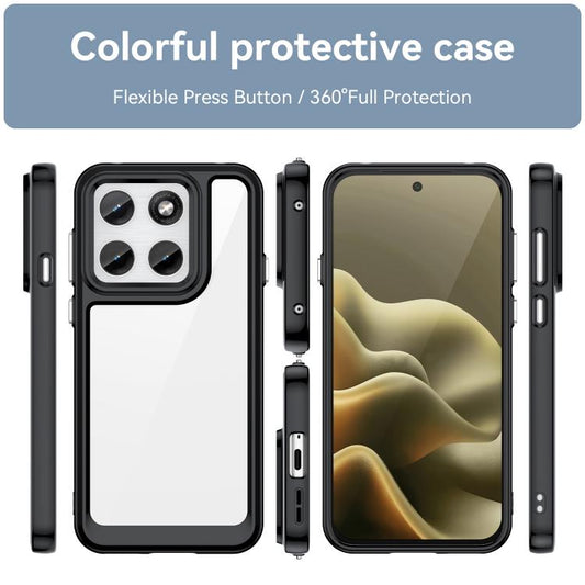 Colorful Series Acrylic Hybrid TPU Phone Case, For Motorola Edge 5G 2026, For Motorola Moto G47 5G, For Motorola Moto G37 Power 5G, For Motorola Moto G37 5G, For Motorola Edge 70 Pro 5G, For Motorola Moto G Stylus 5G 2026, For Motorola Edge 70 Fusion+ ...