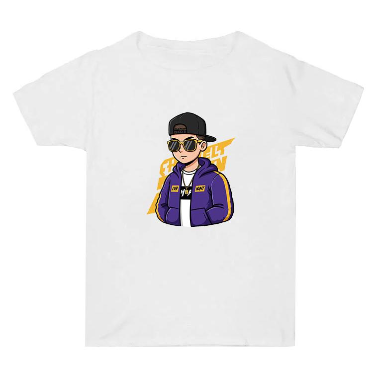 Hipster Printed Summer Baggy Cotton Short Sleeve T-shirt Print On Your Demand, S, M, L, XL, XXL, XXXL