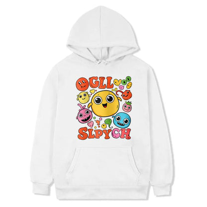 Funny Face Printed Fleece Hooded Sweatshirt Print On Your Demand, XS, S, M, L, XL, XXL, XXXL