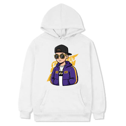 Hipster Printed Fleece Hooded Sweatshirt Print On Your Demand, XS, S, M, L, XL, XXL, XXXL