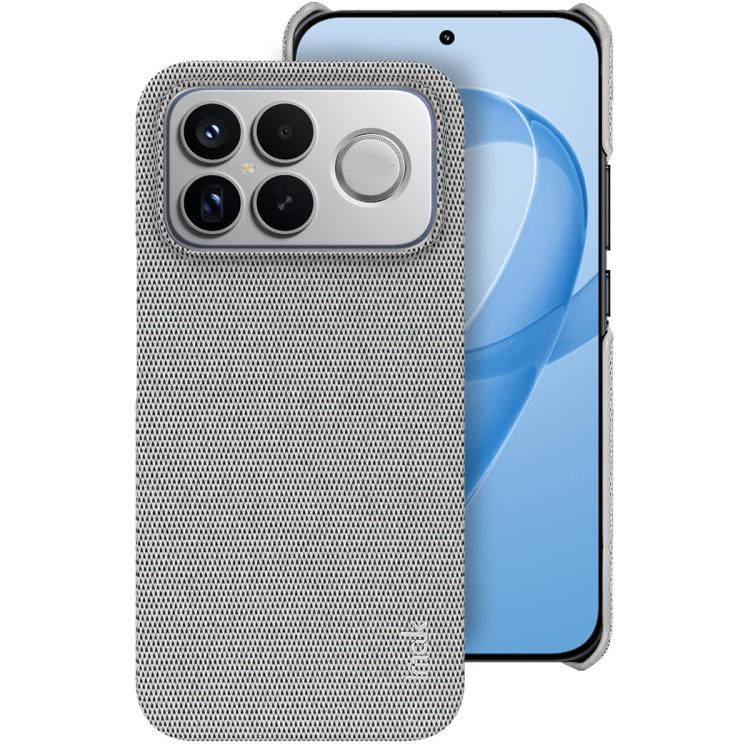imak Ruiyi Series Cloth Texture PU + PC Phone Case, For Redmi Turbo5 Max/Poco X8 Pro Max 5G, For Redmi Turbo5 5G / Poco X8 Pro 5G, For Redmi Note 15 Pro+ 5G Global 163.3mm, For Redmi Note 15 5G Global 164mm, For Redmi K90 Pro Max/Poco F8 Ultra         ...