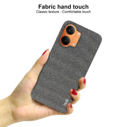 imak Ruiyi Series Cloth Texture PU + PC Phone Case, For Redmi Turbo5 Max/Poco X8 Pro Max 5G, For Redmi Turbo5 5G / Poco X8 Pro 5G, For Redmi Note 15 Pro+ 5G Global 163.3mm, For Redmi Note 15 5G Global 164mm, For Redmi K90 Pro Max/Poco F8 Ultra         ...