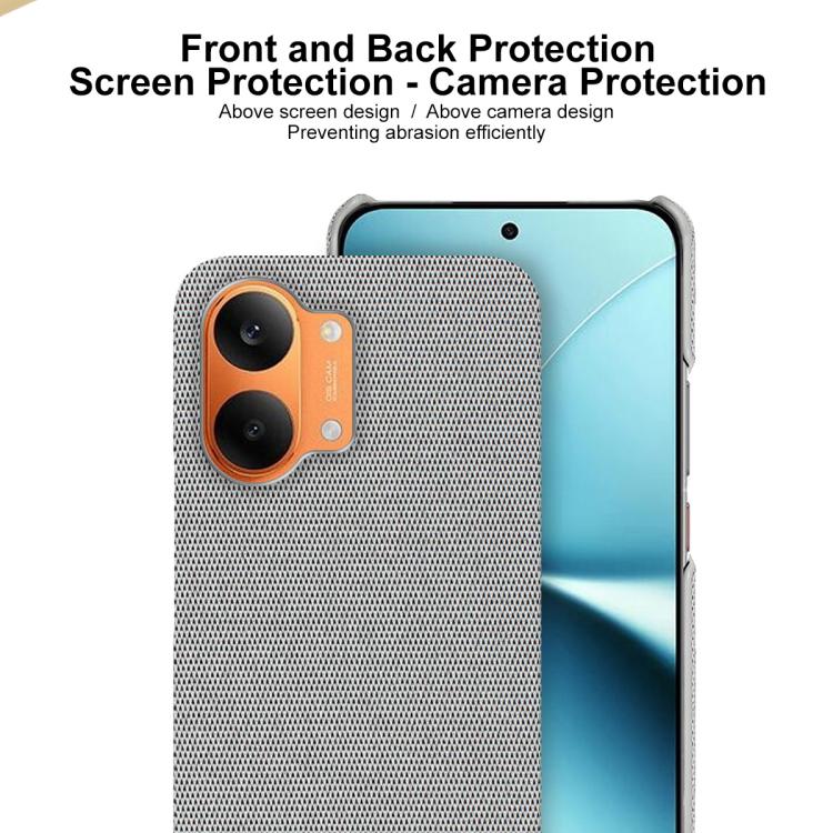 imak Ruiyi Series Cloth Texture PU + PC Phone Case, For Redmi Turbo5 Max/Poco X8 Pro Max 5G, For Redmi Turbo5 5G / Poco X8 Pro 5G, For Redmi Note 15 Pro+ 5G Global 163.3mm, For Redmi Note 15 5G Global 164mm, For Redmi K90 Pro Max/Poco F8 Ultra         ...