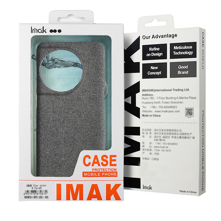imak Ruiyi Series Cloth Texture PU + PC Phone Case, For Redmi Turbo5 Max/Poco X8 Pro Max 5G, For Redmi Turbo5 5G / Poco X8 Pro 5G, For Redmi Note 15 Pro+ 5G Global 163.3mm, For Redmi Note 15 5G Global 164mm, For Redmi K90 Pro Max/Poco F8 Ultra         ...