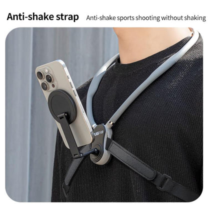 RUIGPRO Magnetic Neck Mount Anti-shake Phone Bracket, Phone Bracket