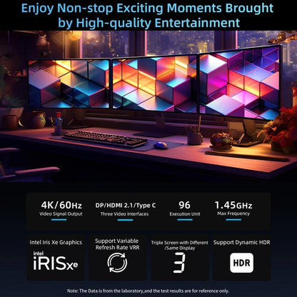 BMAX B9 Power Windows 11 Mini PC, Intel Core i9-12900H, Support 3 Monitors Output