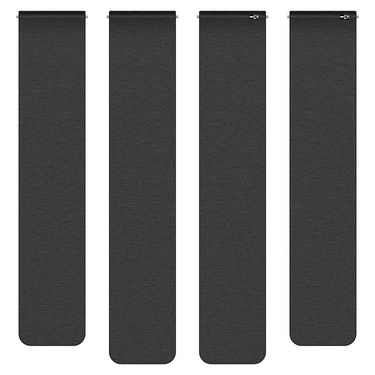 Cloud Wood Grain Silicone Magnetic Watch Band, 22mm