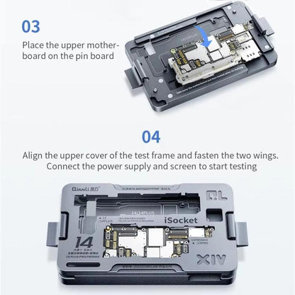 Qianli iSocket 16 Series 4 in 1 Motherboard Layered Test Fixture for iPhone 16 Series, Qianli iSocket 16 Series