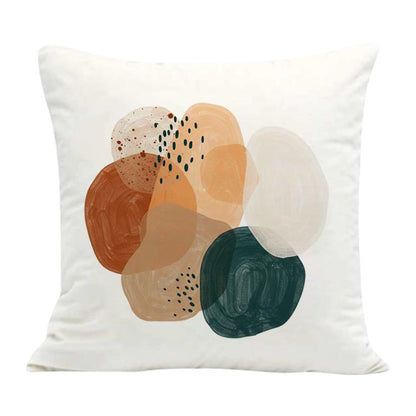 Watercolor Printed Sofa Pillow With Core Print On Your Demand, 35x35cm, 40x40cm, 45x45cm, 50x50cm, 60x60cm