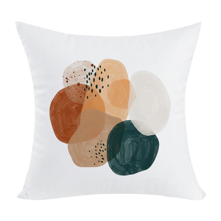 Watercolor Printed Sofa Pillow With Core Print On Your Demand, 35x35cm, 40x40cm, 45x45cm, 50x50cm, 60x60cm