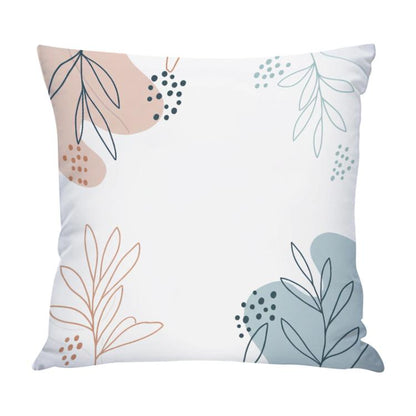 Branches Printed Sofa Pillow With Core Print On Your Demand, 35x35cm, 40x40cm, 45x45cm, 50x50cm, 60x60cm