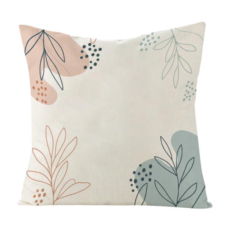 Branches Printed Sofa Pillow Case No Core Print On Your Demand, 35x35cm, 40x40cm, 45x45cm, 50x50cm, 60x60cm