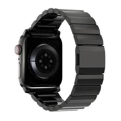 Norman Clasp One-Bead Stainless Steel Watch Band, For Apple Watch 46mm / 49mm / 45mm / 44mm