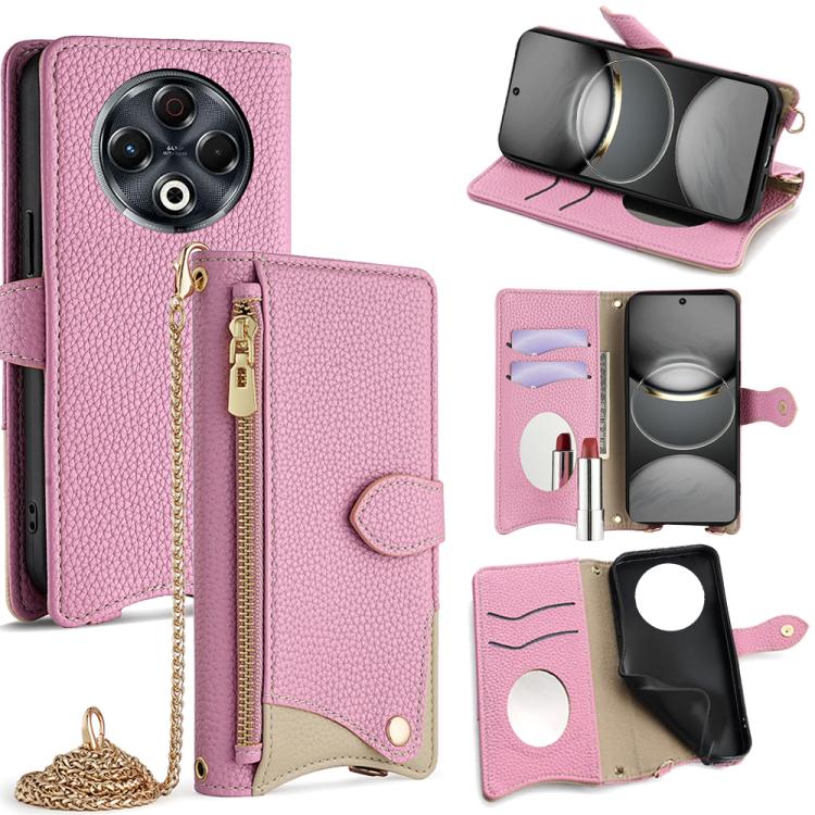 Crossbody Chain Fishtail Litchi Leather Phone Case, For Tecno Pova Slim, For Tecno Pova 7 Pro 5G, For Tecno Pova 7 5G, For Tecno Spark 40 Pro+ 4G, For Tecno Spark 40 Pro 4G, For Tecno Camon 40 Premier, For Tecno Spark 30 5G / Pova 6 Neo 5G             ...