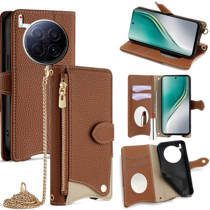 Crossbody Chain Fishtail Litchi Leather Phone Case, For Tecno Pova Slim, For Tecno Pova 7 Pro 5G, For Tecno Pova 7 5G, For Tecno Spark 40 Pro+ 4G, For Tecno Spark 40 Pro 4G, For Tecno Camon 40 Premier, For Tecno Spark 30 5G / Pova 6 Neo 5G             ...