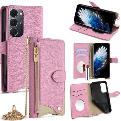 Crossbody Chain Fishtail Litchi Leather Phone Case, For Tecno Pova Slim, For Tecno Pova 7 Pro 5G, For Tecno Pova 7 5G, For Tecno Spark 40 Pro+ 4G, For Tecno Spark 40 Pro 4G, For Tecno Camon 40 Premier, For Tecno Spark 30 5G / Pova 6 Neo 5G             ...