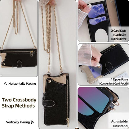 Crossbody Chain Fishtail Litchi Leather Phone Case, For Tecno Pova Slim, For Tecno Pova 7 Pro 5G, For Tecno Pova 7 5G, For Tecno Spark 40 Pro+ 4G, For Tecno Spark 40 Pro 4G, For Tecno Camon 40 Premier, For Tecno Spark 30 5G / Pova 6 Neo 5G             ...