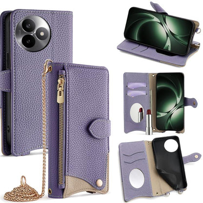 Crossbody Chain Fishtail Litchi Leather Phone Case, For Redmi K90, For Redmi K90 Pro Max, For Redmi 15C 5G / 4G EU 173mm / Poco C85 5G, For Redmi 15C 5G / 4G Global 171mm / Poco C85 4G, For Redmi K80 Ultra, For Redmi A5 4G 171.7mm, For Redmi Note 14S 4...