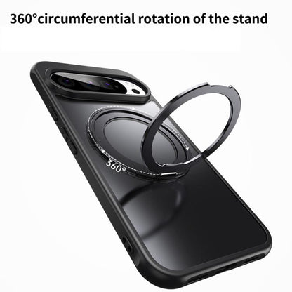 Frosted 360 Degree MagSafe Magnetic Holder Phone Case, For Google Pixel 11 Pro XL, For Google Pixel 11 / 11 Pro, For Google Pixel 10a, For Google Pixel 10 Pro XL, For Google Pixel 10 / 10 Pro, For Google Pixel 9a