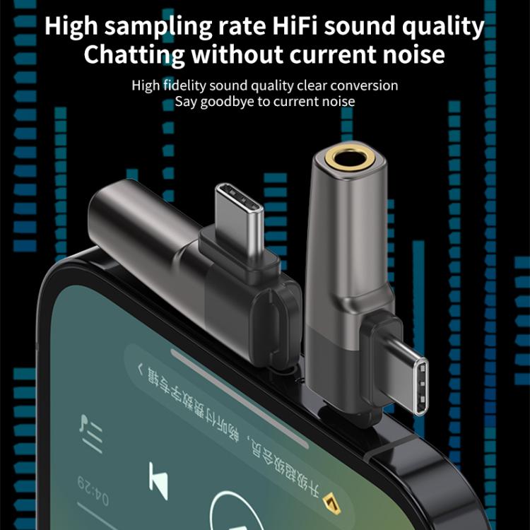 USB-C / Type-C to 3.5mm Mini Audio Adapter Converter