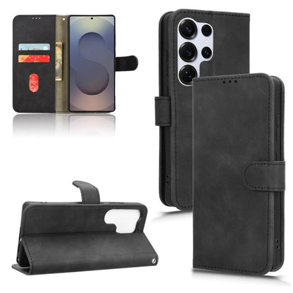 Skin Feel Magnetic Flip Leather Phone Case, For Samsung Galaxy S26+ 5G, For Samsung Galaxy S26 5G, For Samsung Galaxy S25 FE 5G, For Samsung Galaxy M36 5G, For Samsung Galaxy S25 Edge 5G, For Samsung Galaxy S25 5G, For Samsung Galaxy S25+ 5G           ...