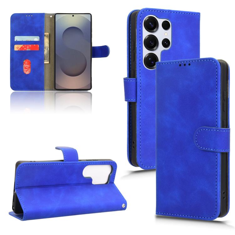 Skin Feel Magnetic Flip Leather Phone Case, For Samsung Galaxy S26+ 5G, For Samsung Galaxy S26 5G, For Samsung Galaxy S25 FE 5G, For Samsung Galaxy M36 5G, For Samsung Galaxy S25 Edge 5G, For Samsung Galaxy S25 5G, For Samsung Galaxy S25+ 5G           ...