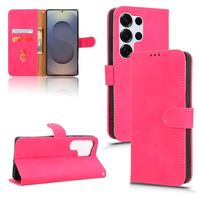 Skin Feel Magnetic Flip Leather Phone Case, For Samsung Galaxy S26+ 5G, For Samsung Galaxy S26 5G, For Samsung Galaxy S25 FE 5G, For Samsung Galaxy M36 5G, For Samsung Galaxy S25 Edge 5G, For Samsung Galaxy S25 5G, For Samsung Galaxy S25+ 5G           ...
