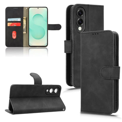 Skin Feel Magnetic Flip Leather Phone Case, For Samsung Galaxy S26+ 5G, For Samsung Galaxy S26 5G, For Samsung Galaxy S25 FE 5G, For Samsung Galaxy M36 5G, For Samsung Galaxy S25 Edge 5G, For Samsung Galaxy S25 5G, For Samsung Galaxy S25+ 5G           ...