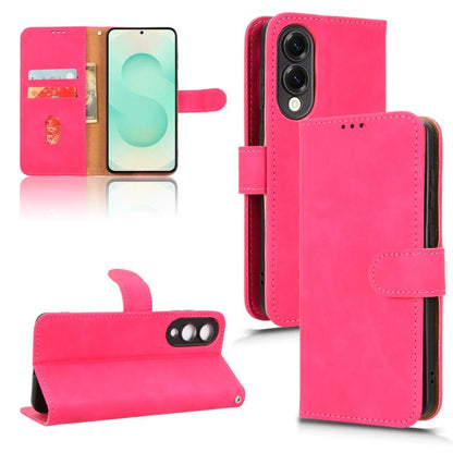 Skin Feel Magnetic Flip Leather Phone Case, For Samsung Galaxy S26+ 5G, For Samsung Galaxy S26 5G, For Samsung Galaxy S25 FE 5G, For Samsung Galaxy M36 5G, For Samsung Galaxy S25 Edge 5G, For Samsung Galaxy S25 5G, For Samsung Galaxy S25+ 5G           ...