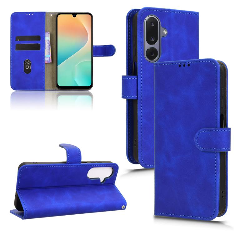 Skin Feel Magnetic Flip Leather Phone Case, For Samsung Galaxy S26+ 5G, For Samsung Galaxy S26 5G, For Samsung Galaxy S25 FE 5G, For Samsung Galaxy M36 5G, For Samsung Galaxy S25 Edge 5G, For Samsung Galaxy S25 5G, For Samsung Galaxy S25+ 5G           ...